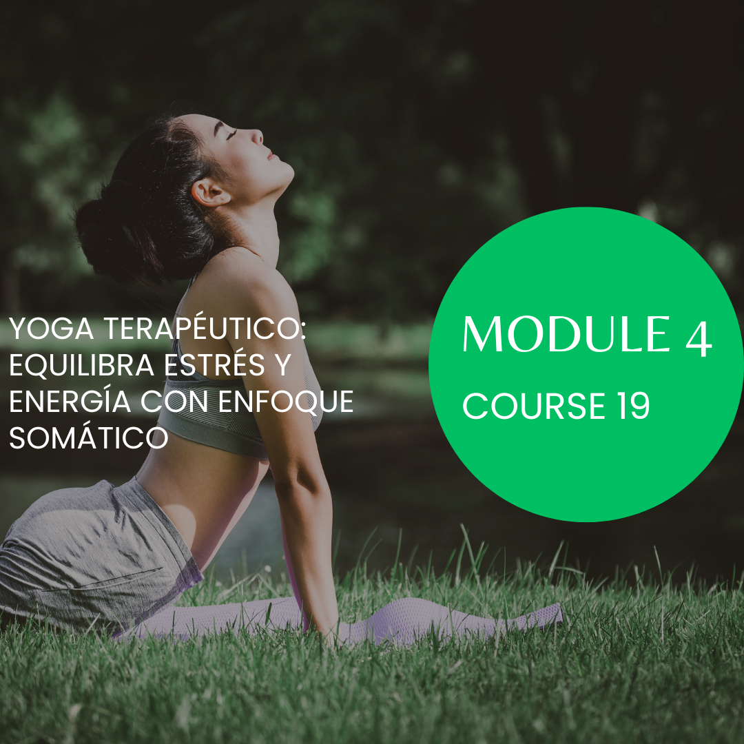M4/C19 Yoga Terapéutico: Equilibra Estrés y Energía con Enfoque Somático